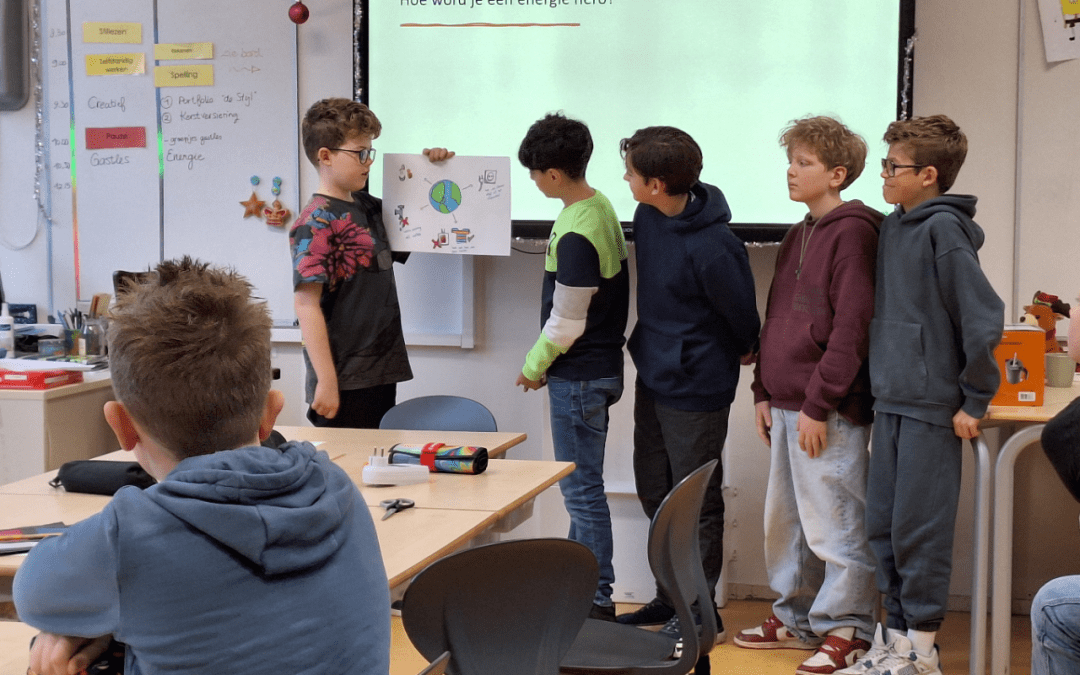 Energie heroes op de Willinkschool in Bennebroek